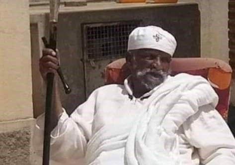 Abune Antonios, the legitimate patriarch of the Eritrean Orthodox Church.