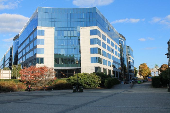 European External Action Service Headquarters in Brussels.